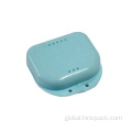 Retainer Mouth Guard Storage Plastic Box Plastic Dental Mouth Guard Storage Retainer Braces Box Factory